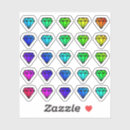 Search for watercolor diamond stickers For her