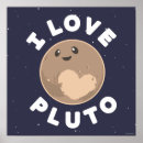 Recherche de pluton posters Drôle