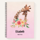 Search for giraffe notebooks Watercolor