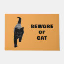 Search for beware of cat doormats Pet