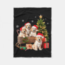 Search for golden retriever blankets Christmas discounts