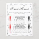 Search for said Bridal shower activities