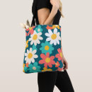 Recherche de flowers tote bags Coloré