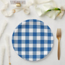 Search for blue gingham plates Picnic