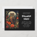 Recherche de hibou halloween invitations Gothique