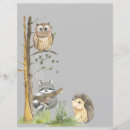 Search for owl stationery paper Forest