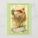 Recherche de harpe cartes postales Jour de st patrick