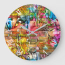 Search for stained glass pattern clocks Modern