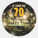 Search for good looking stickers 70th