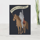 Search for knight birthday cards Middle ages