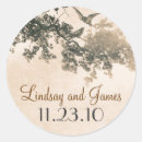 Search for vintage bird wedding stickers Rustic