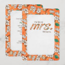 Search for patterns 4x6 invitations Orange