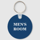 Search for blue men keychains Restroom