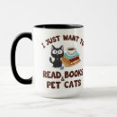 Search for cat reading mugs Books and cats