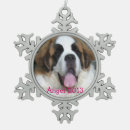 Search for saint bernard dog ornaments Cute