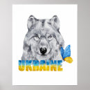 Recherche de loup bleu posters Aquarelle