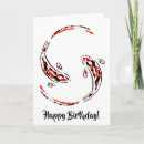 Recherche de poisson rouge anniversaire cartes Nature
