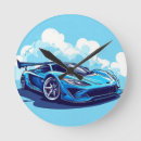 Recherche de voiture sport horloges Voiture de course