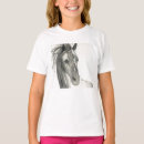 Recherche de de cheval enfant tshirts Blanc