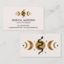 Search for esoteric business cards Astrologer
