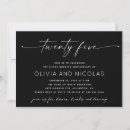 Search for 25 years wedding anniversary invitations Silver anniversary party