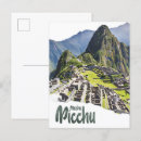 Recherche de picchu de machu cartes postales Cusco