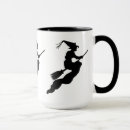 Search for witch on broom mugs Flying