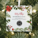 Search for employee ornaments Festive