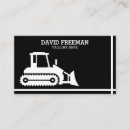 Search for bulldozer business cards Building