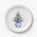 Search for christmas tree paper plates Blue
