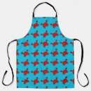 Search for red crabs aprons Ocean