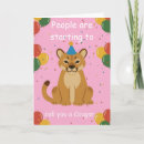 Search for cougar birthday cards Funny