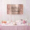 Search for rose gold banners Blush