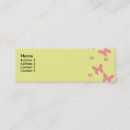 Recherche de affaires papillon cartes visite Jaune