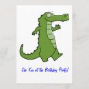 Search for gator birthday invitations Party