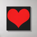 Recherche de toile rouge art Coeur