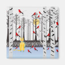 Search for red cardinal magnets Forest