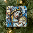 Search for baby jesus ornament ornaments Blessed mother