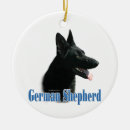 Search for black german shepherd ornaments Gsd