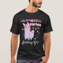 Search for birthday llama tshirts Sister