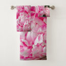 Search for pink floral bath towels Peonies