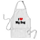 Search for i love dogs aprons Heart