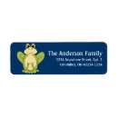 Search for toad return address labels Frog