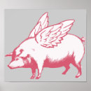 Search for when pigs fly art Vintage