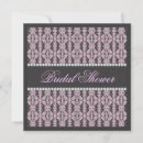 Search for lilac damask invitations Shower