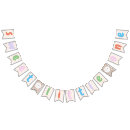 Search for girly bunting flags Pastel
