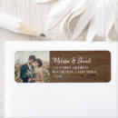 Search for add your own photo return address labels Rustic