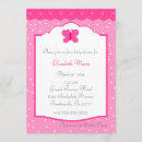 Search for pink polka dots invitations Butterfly