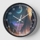 Search for futuristic clocks Sci fi