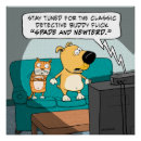 Search for funny cat and dog posters Cartoon